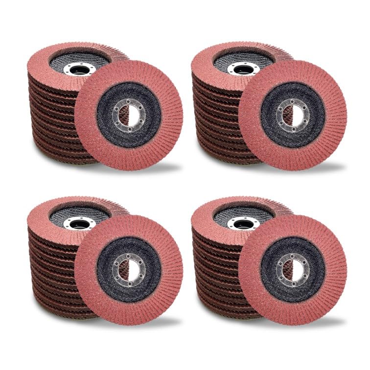 4-1/2" x 7/8" Zirconia Type 29 Flap Discs for Metal & Stainless Steel