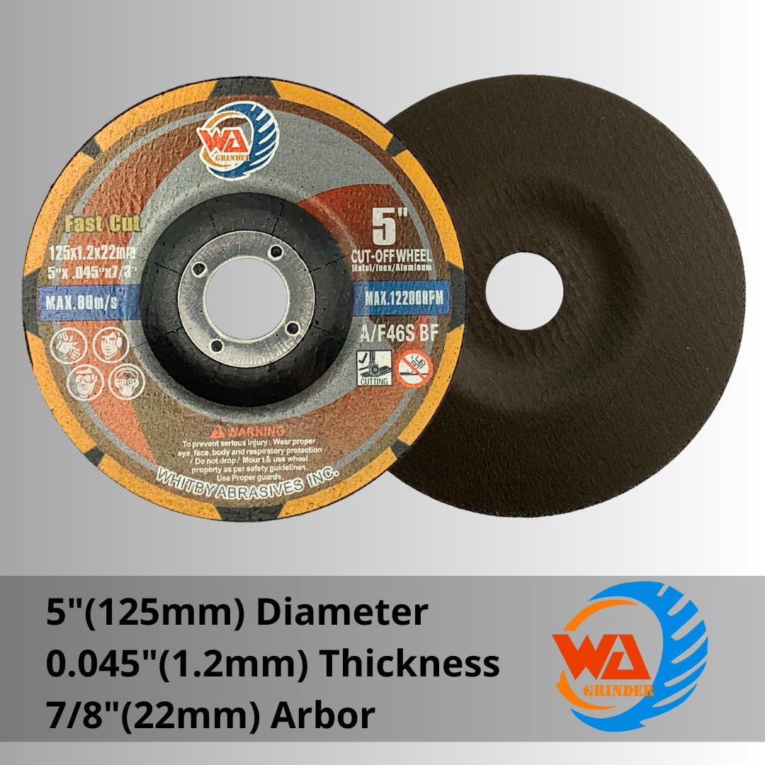 25 PACK FastCut Cutting Wheels for Metal & Stainless Steel