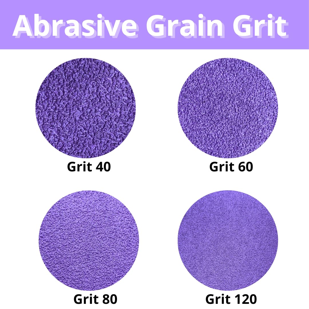 5 PACK 2" x 72" Zirconia & Ceramic Purple Sanding Belt for Metal Grinding