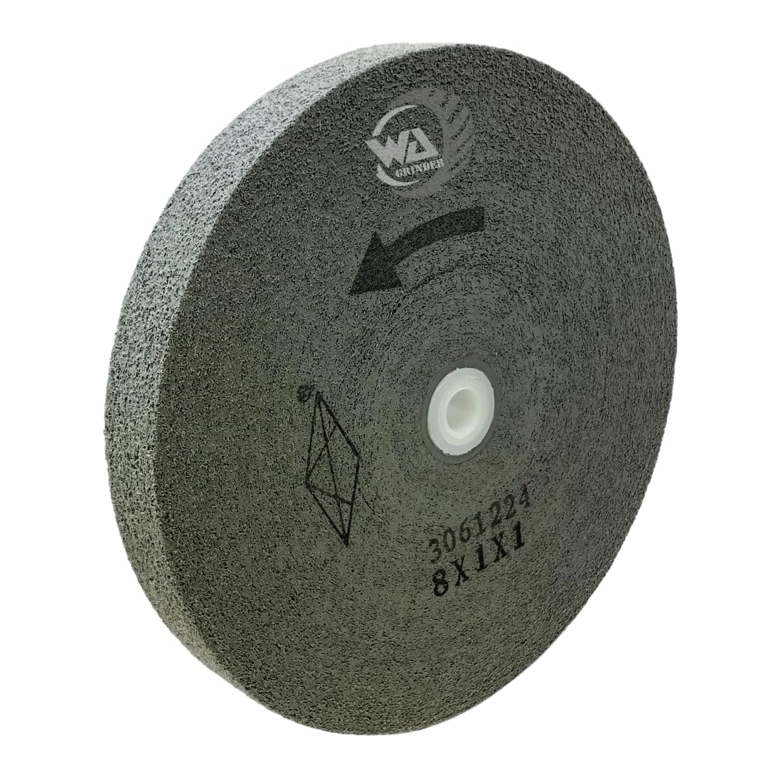 Whitby Abrasives 8 inch nylon fiber silicon carbide bench grinding wheel