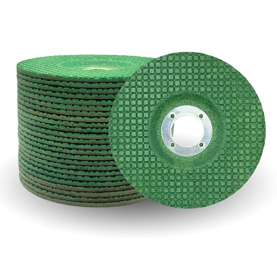 Whitby Abrasives 4 inch flexible grinding wheels, 60 grit, 25 pack