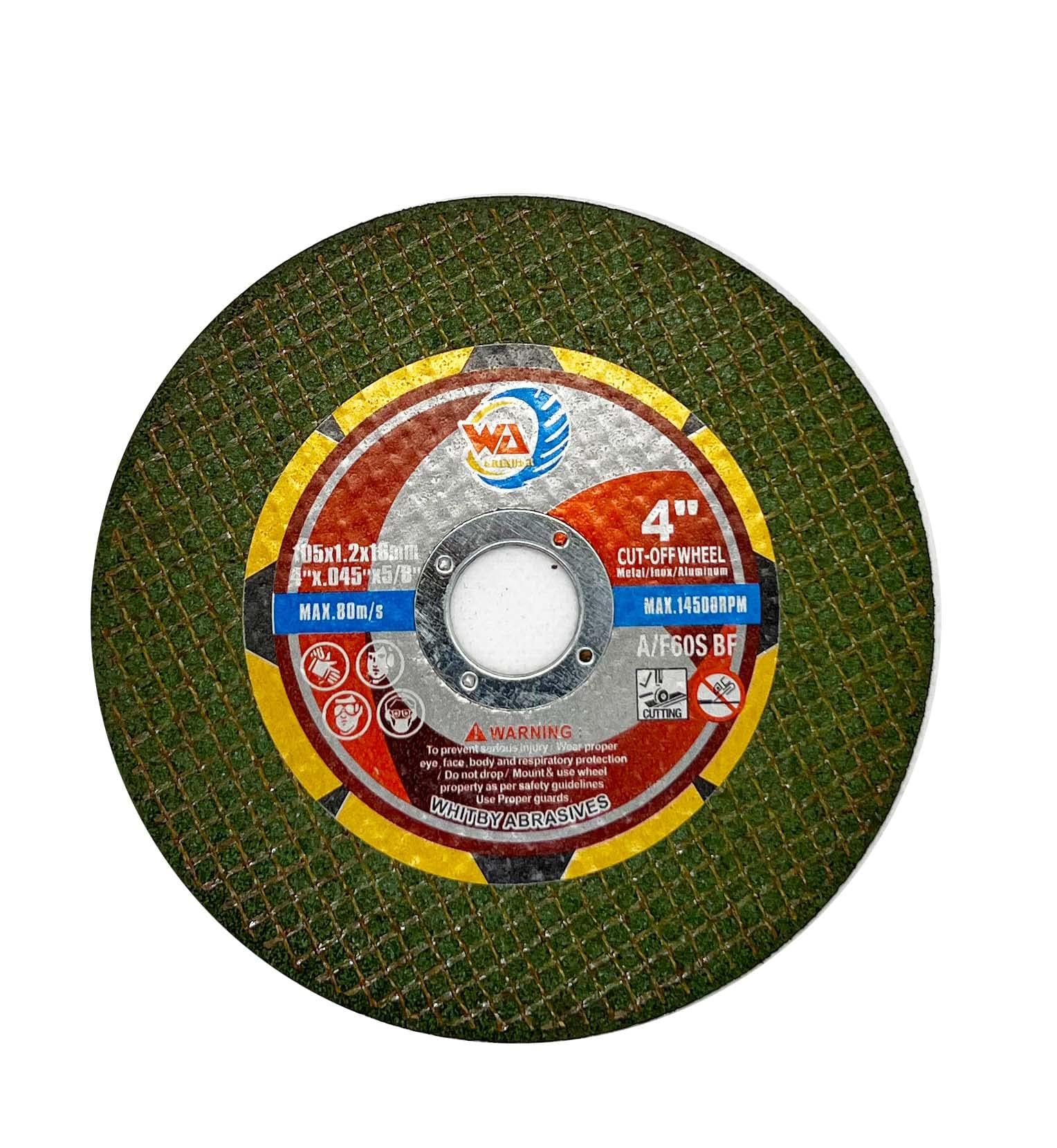 50 PACK 4" x 0.045" x 5/8" Thin Cut-Off Discs for Metal & Stainless Steel