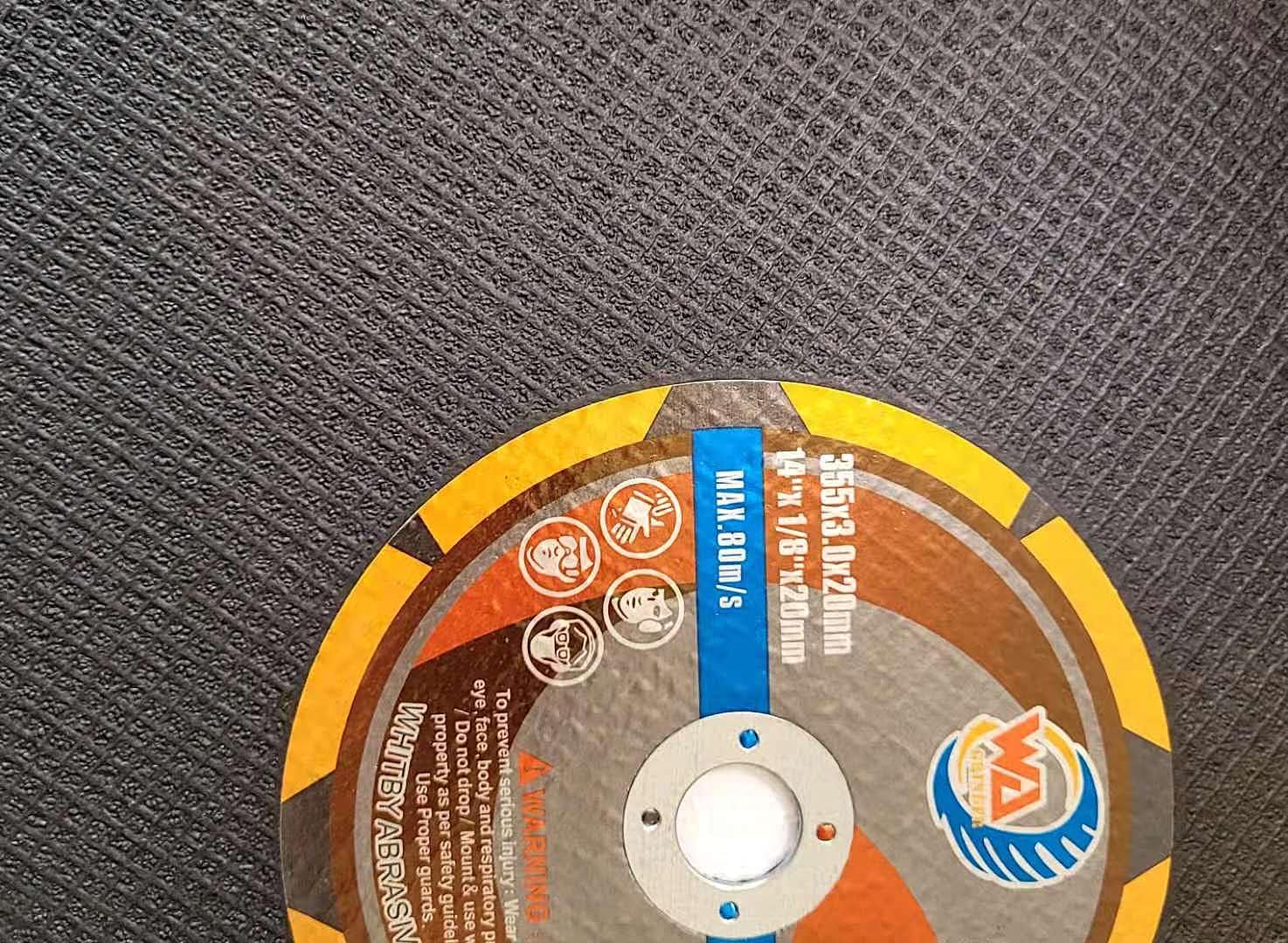 5 PACK 14" x 1/8" x 20mm Chop Saw Cut-Off Discs for Metal & Stainless Steel