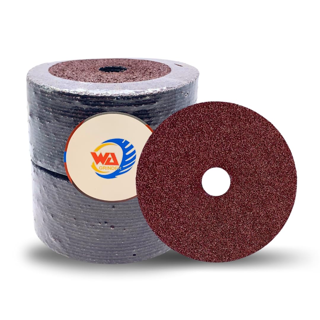 WA 50PACK - Disco de lijado y desbaste de fibra de resina de 6" X 7/8"