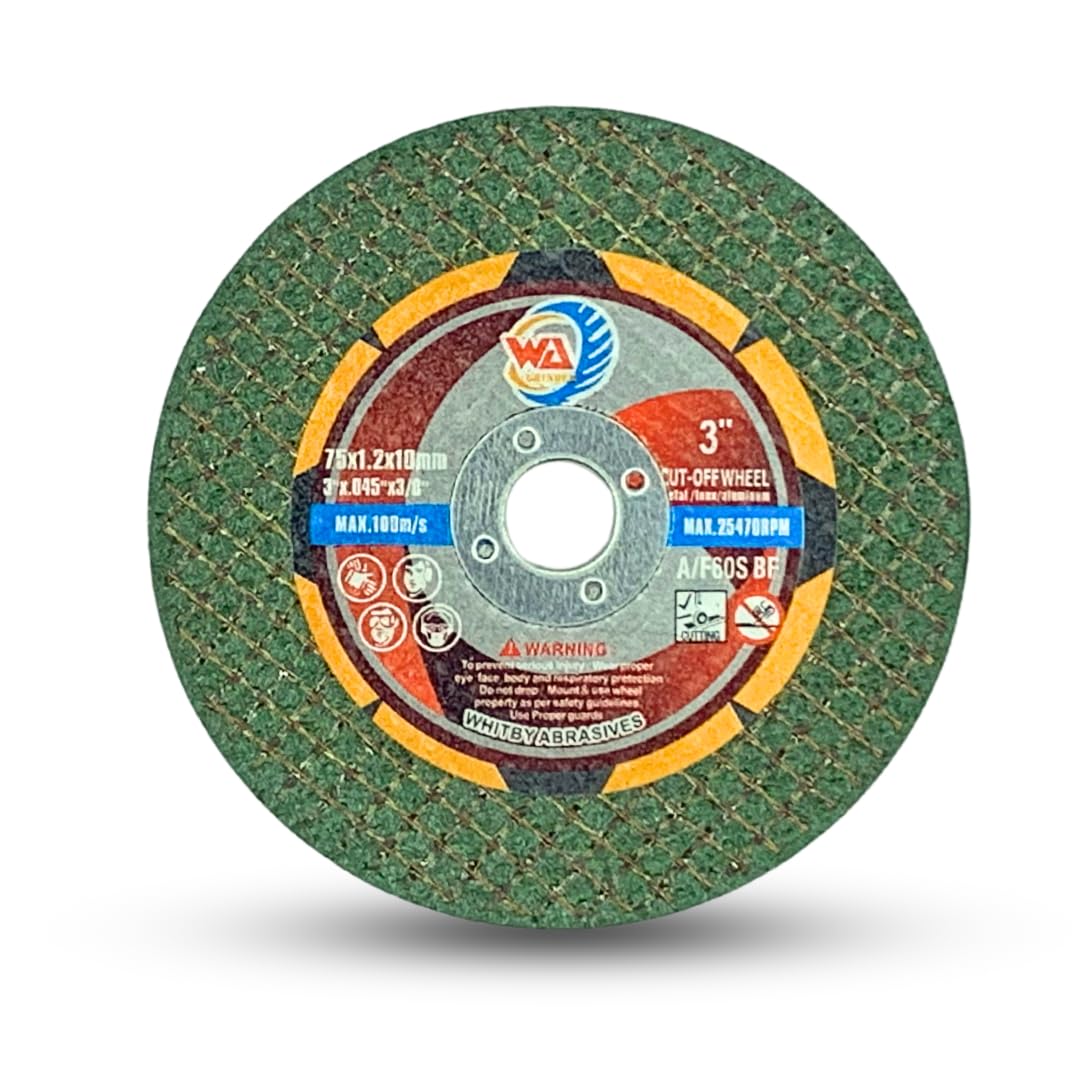PAQUETE DE 50 discos de corte delgados de 3" x.045 x3/8"