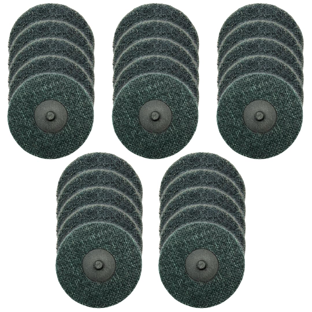 Whitby Abrasives 3 inch fine mini surface conditioning discs, 25 pack