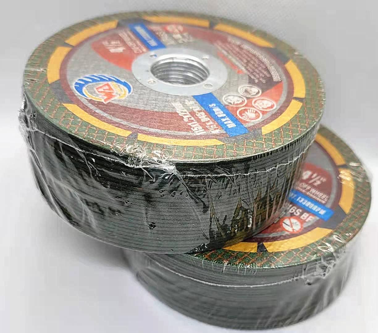 AL POR MAYOR - Discos de corte verdes extra afilados para acero inoxidable y metal – 4½"/5" x 0.045" x 7/8" | Whitby Abrasives