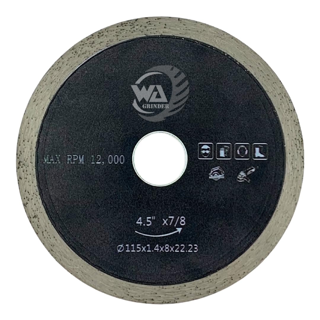 Whitby Abrasives 4-1/2 inch diamond cutting blade for tile, granite and marble