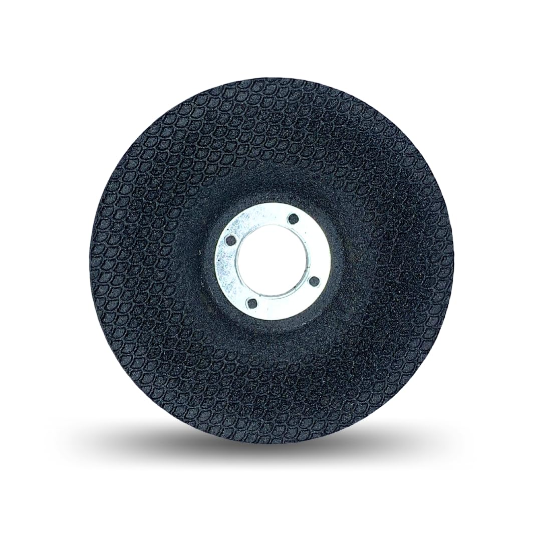 WA GRINDER PAQUETE DE 10 discos de amolar flexibles de 4 1/2" y grano 80 para metal, centro deprimido para amoladora angular, 1/8" de espesor, eje de 7/8", MÁX. 13300 RPM, grano 80