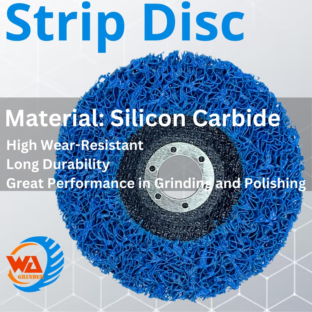 12 PACK 4 1/2" Grinding & Polishing Disc Combo Set