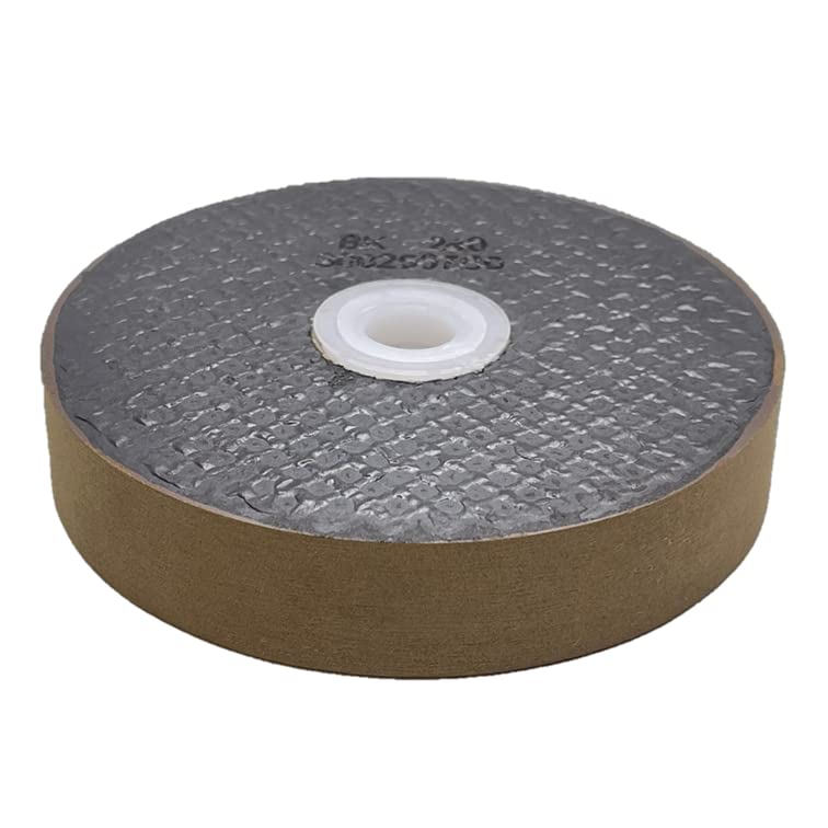 Whitby Abrasives rubber bench and pedestal grinder wheel in aluminum oxide