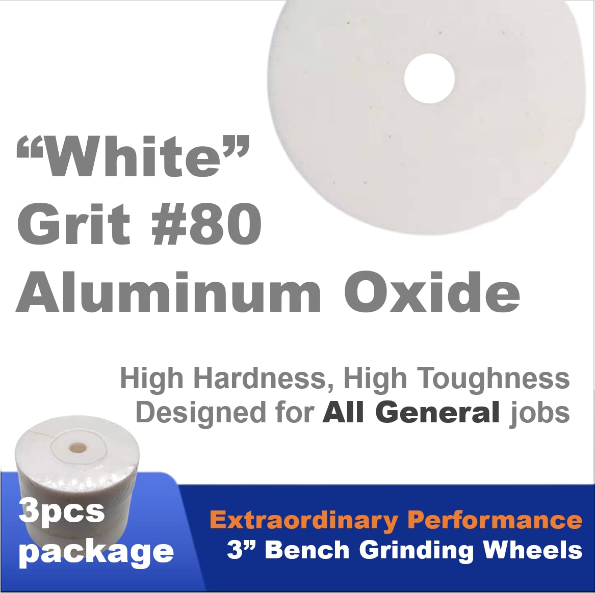 Whitby Abrasives 3 inch silicon carbide rotary grinding stone