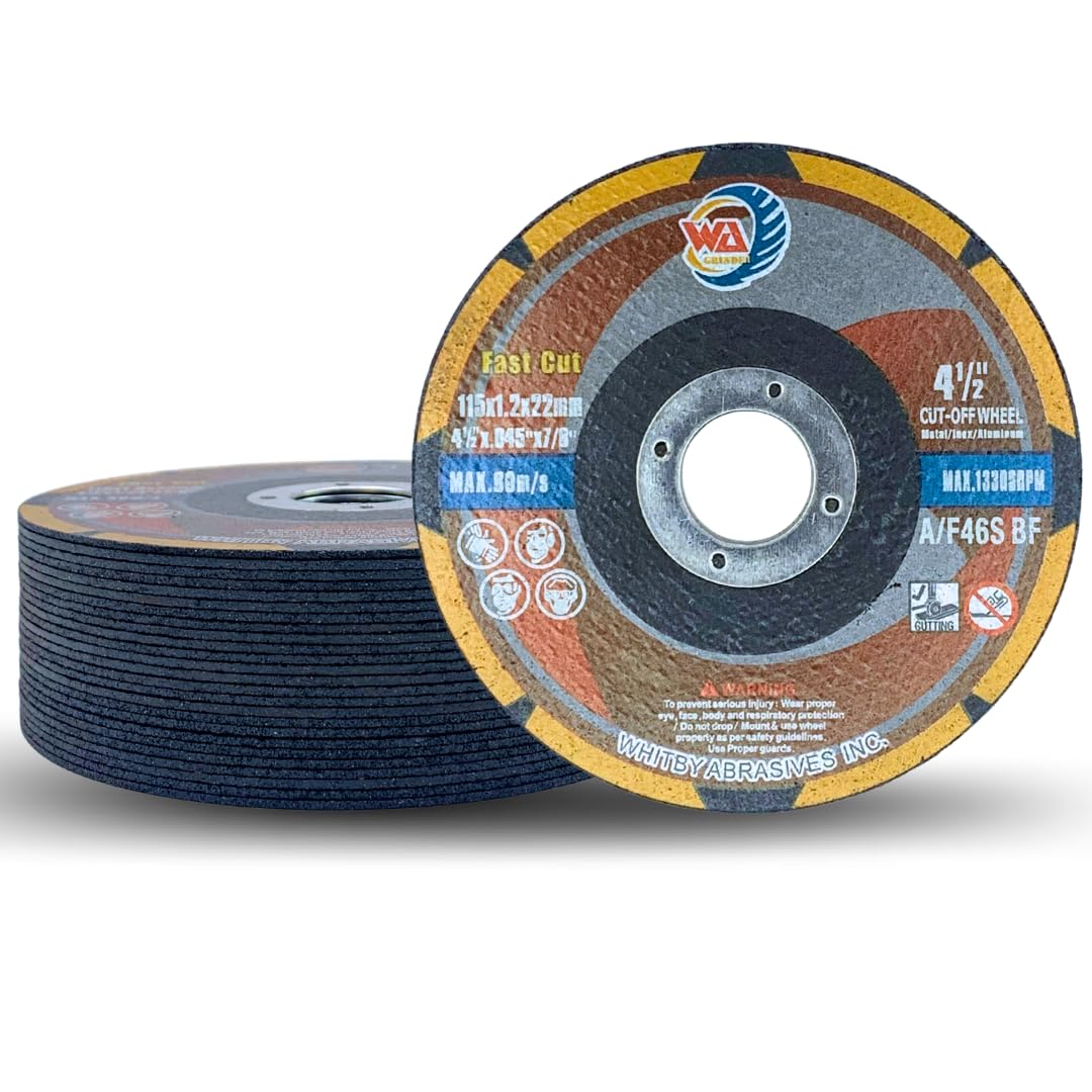25 PACK FastCut Cutting Wheels for Metal & Stainless Steel