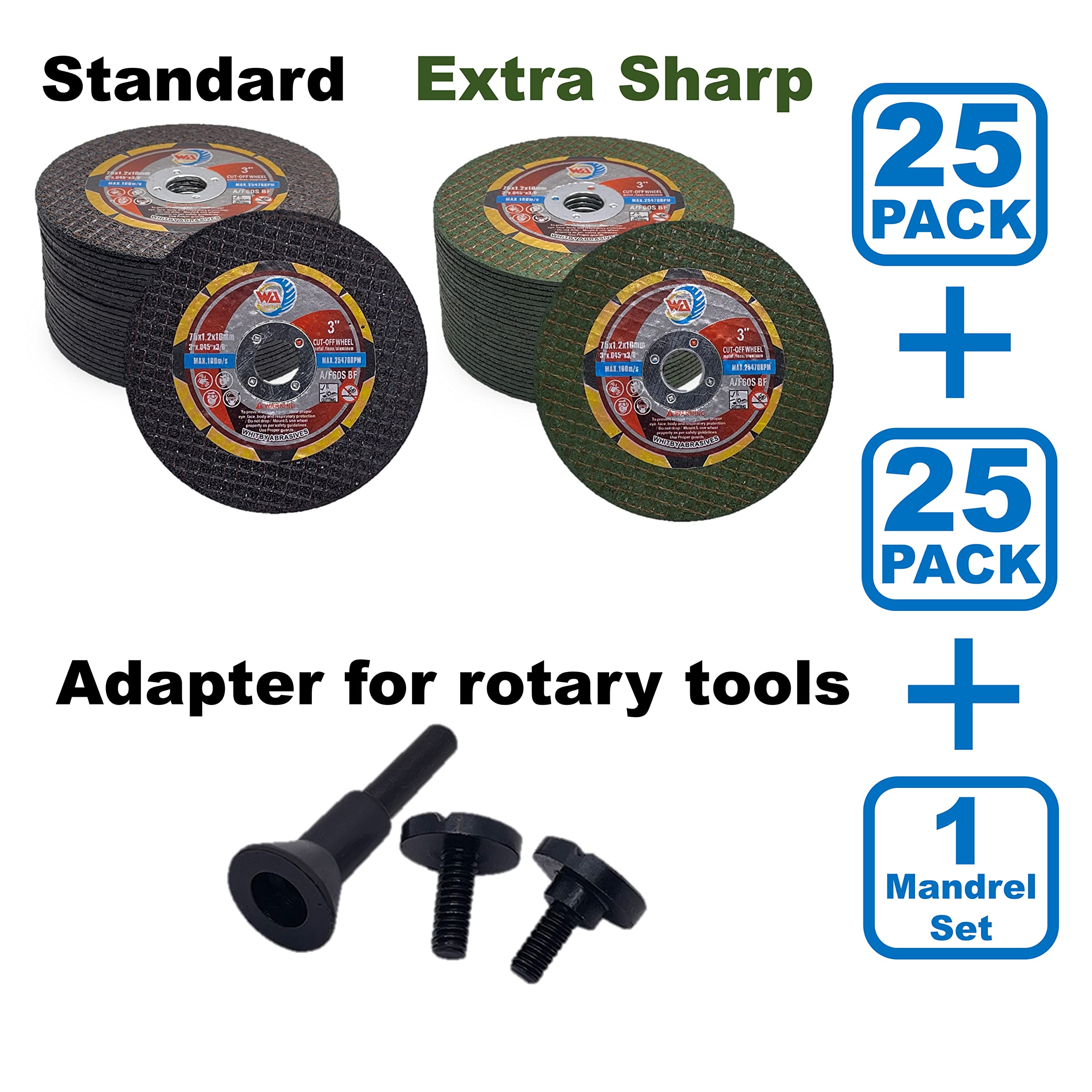 Thin Cut Off Disc for Die Grinder – Metal, Steel, Stainless & Wood Cutting Wheel