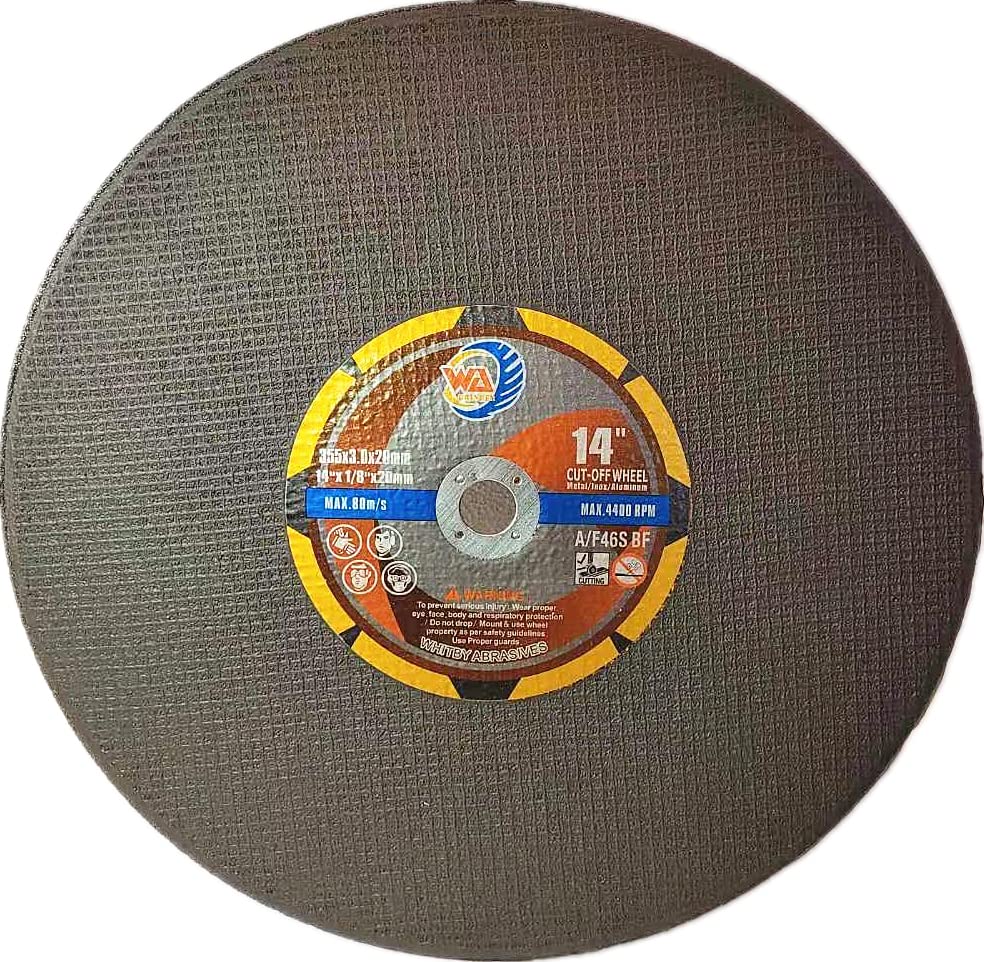 WA - Paquete de Discos de Corte de Gran Diámetro de 9"/12"/14"/16" para Sierras Tronzadoras, Sierras a Gas y Sierras de Corte