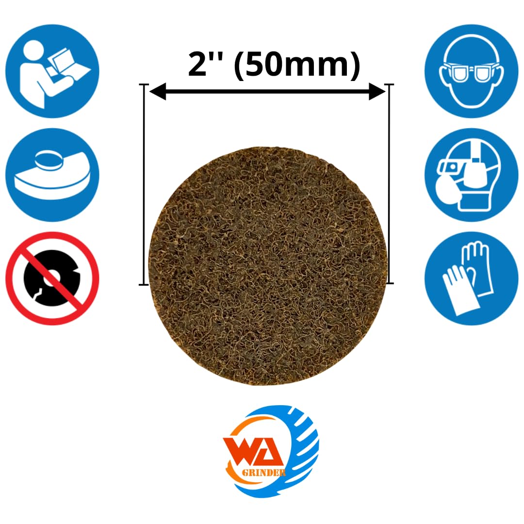 25 PACK 2" Surface Conditioning Disc, Type R/TR Quick Change