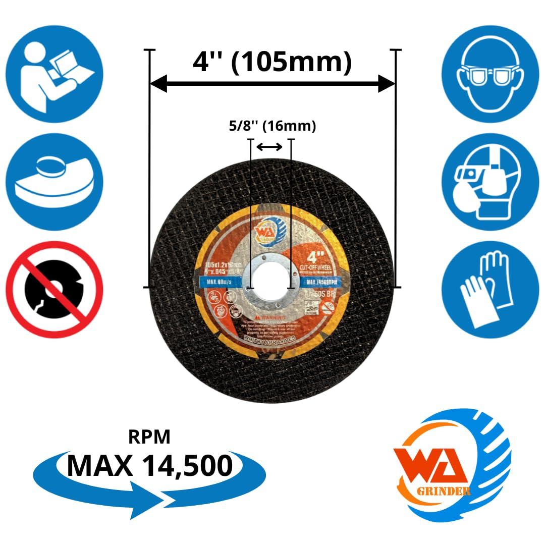 Thin Cut Off Disc for Die Grinder – Metal, Steel, Stainless & Wood Cutting Wheel