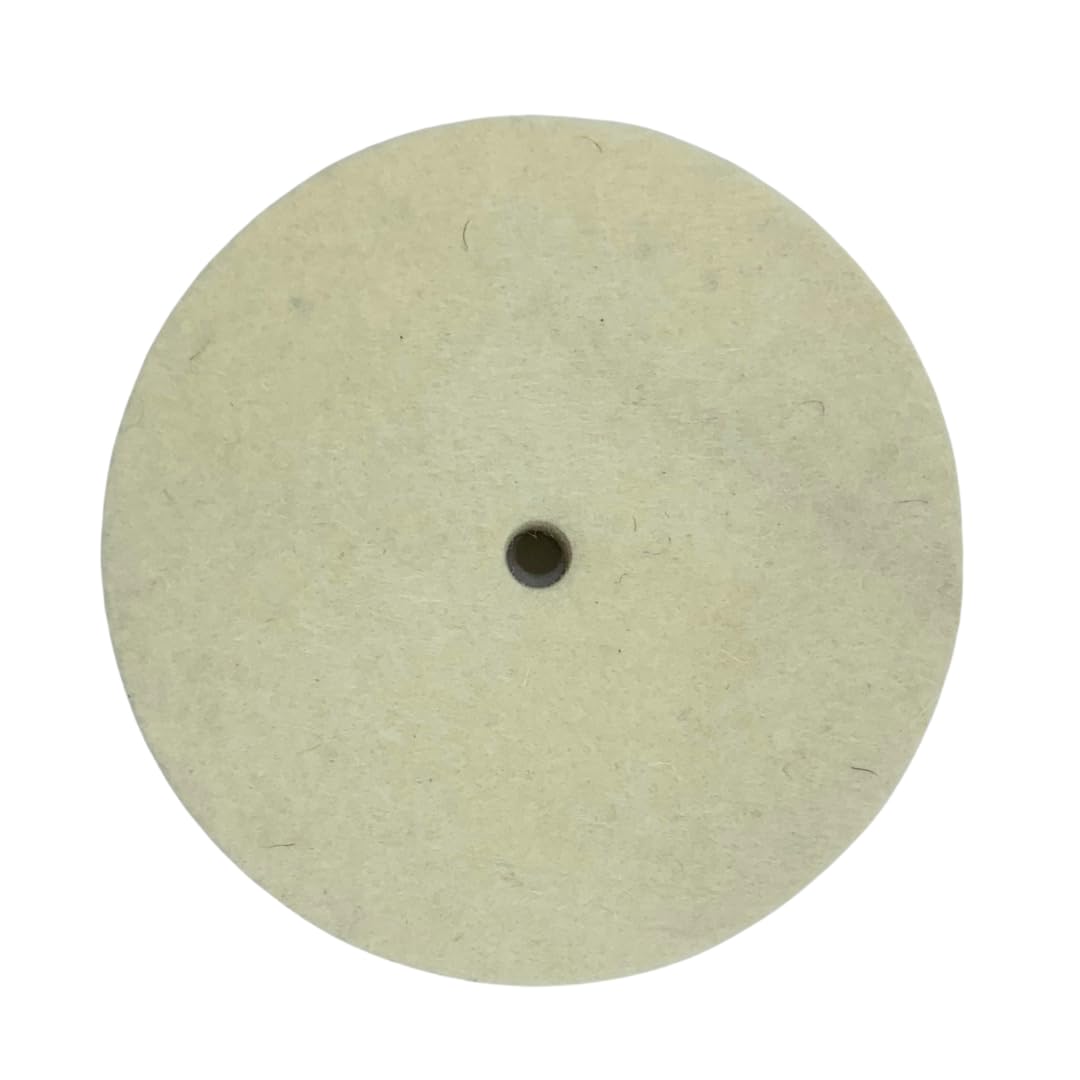Whitby Abrasives 6 by 1 inch compressed wool buffing wheel