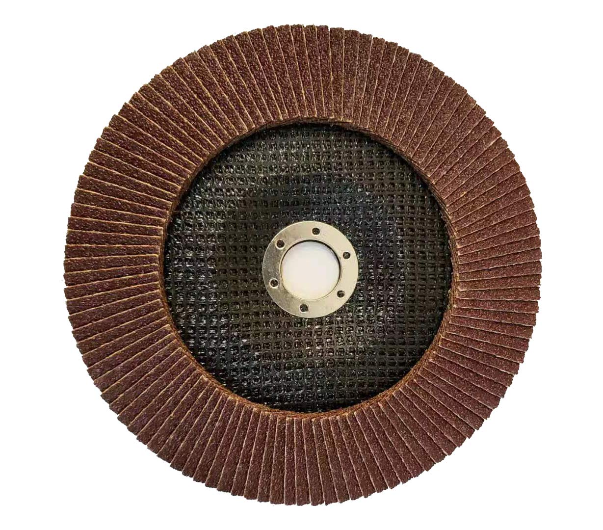 WA 10PACK - Discos de láminas de óxido de aluminio calcinado de 7" x 7/8" de 80# Discos de lijado para amoladora angular Corte agresivo, para metal, madera y acero inoxidable, 7 pulgadas (GRANO 80)