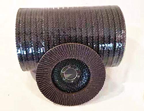 20 PACK 5" x 7/8" Calcined Alumina Flap Discs – Assorted 40/60/80 Grit