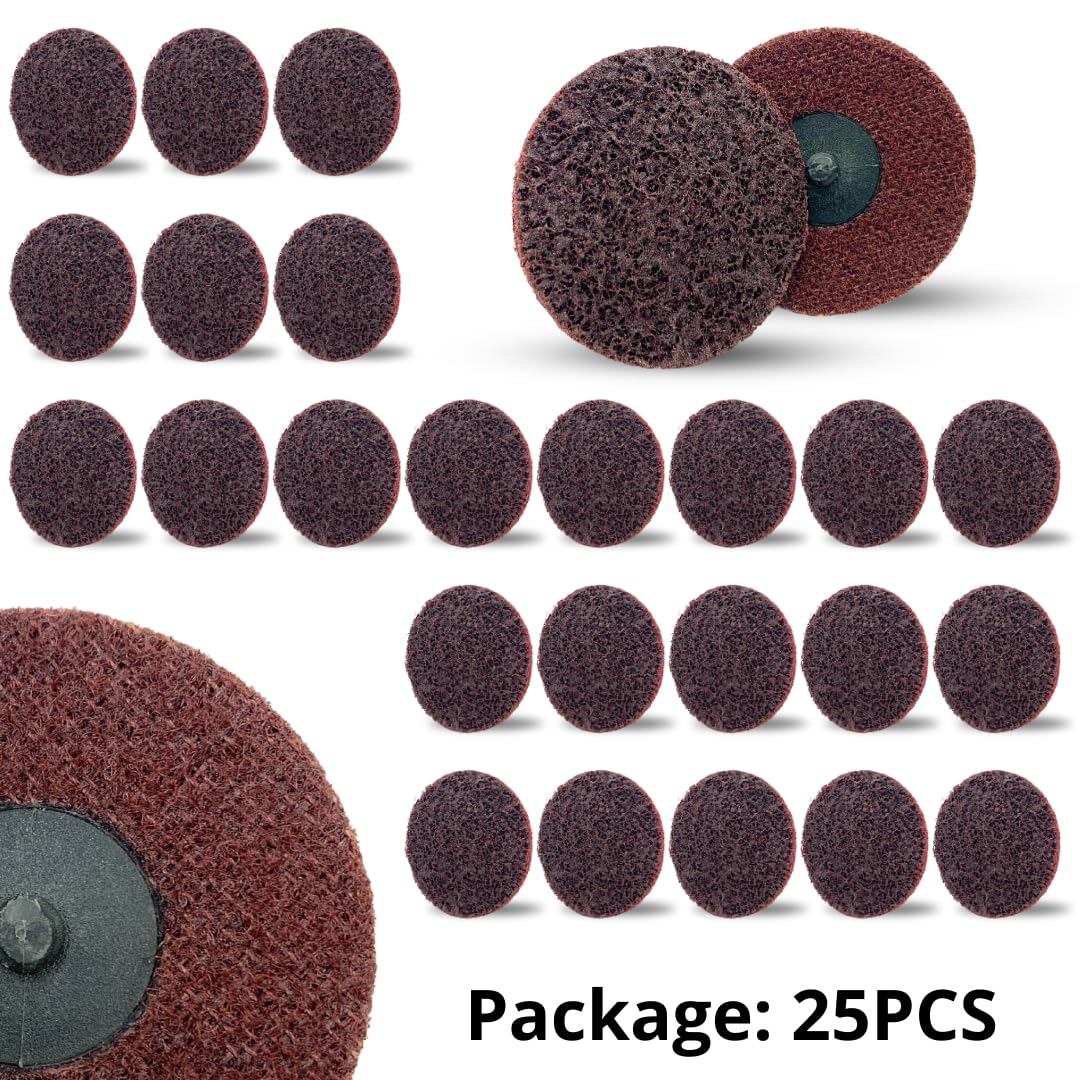 25 PACK 3" Medium Mini Surface Conditioning Disc