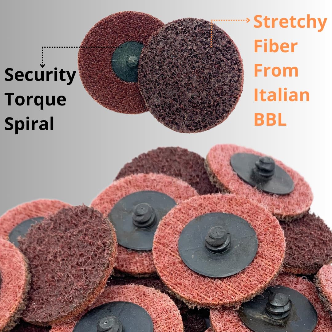 25 PACK 3" Medium Mini Surface Conditioning Disc