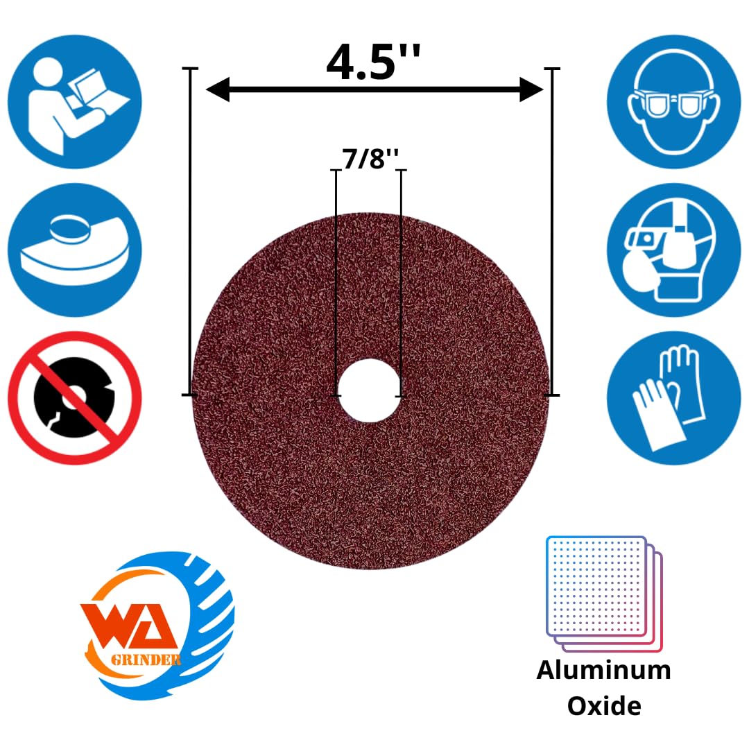 Premium Resin Fiber Sanding & Grinding Discs for Heavy-Duty Metal Work