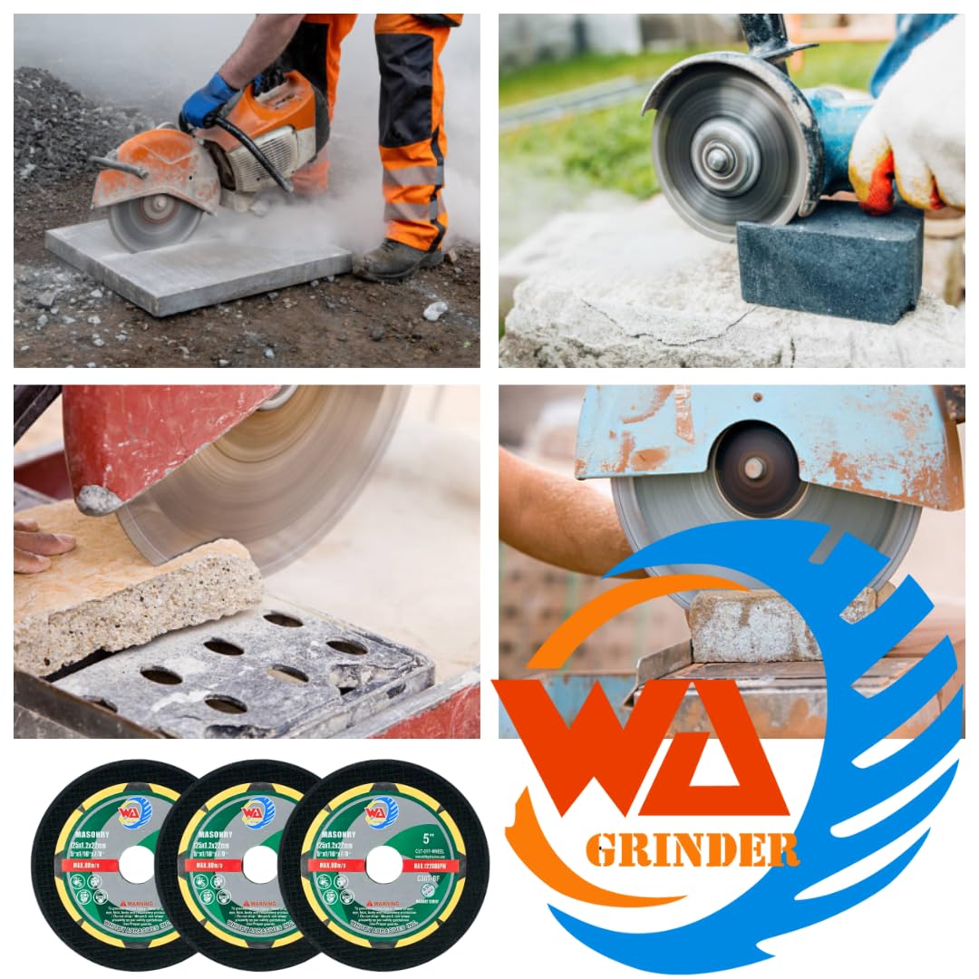PAQUET DE 25 disques à tronçonner de 5 po pour béton, maçonnerie