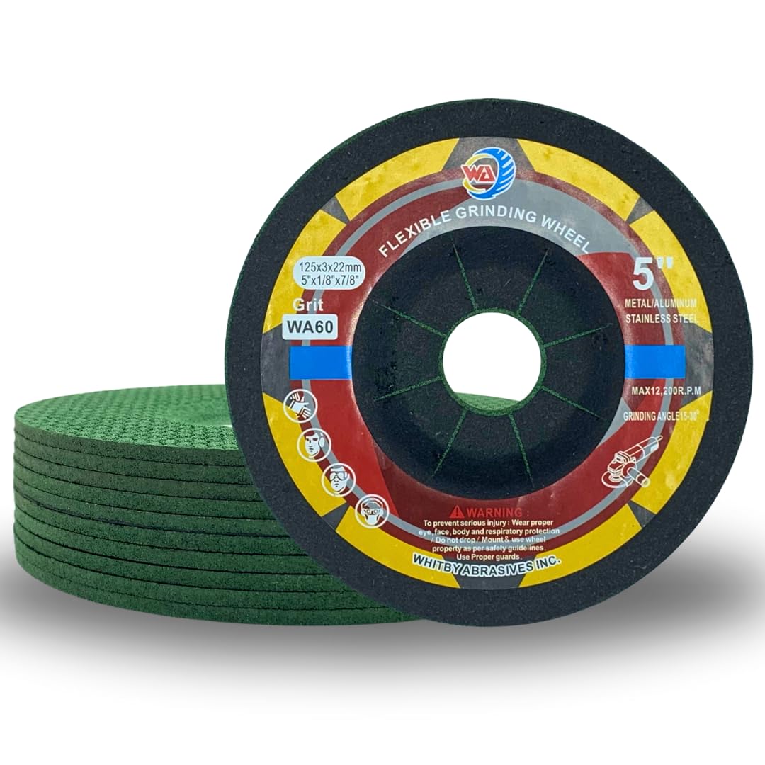 Whitby Abrasives flexible grinding wheels for angle grinders