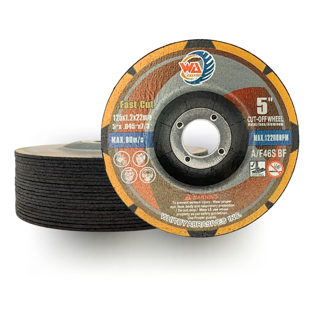Bundle: 4-1/2" to 7" x 0.045" Type 42 Depressed Center Cutting Wheels for Metal
