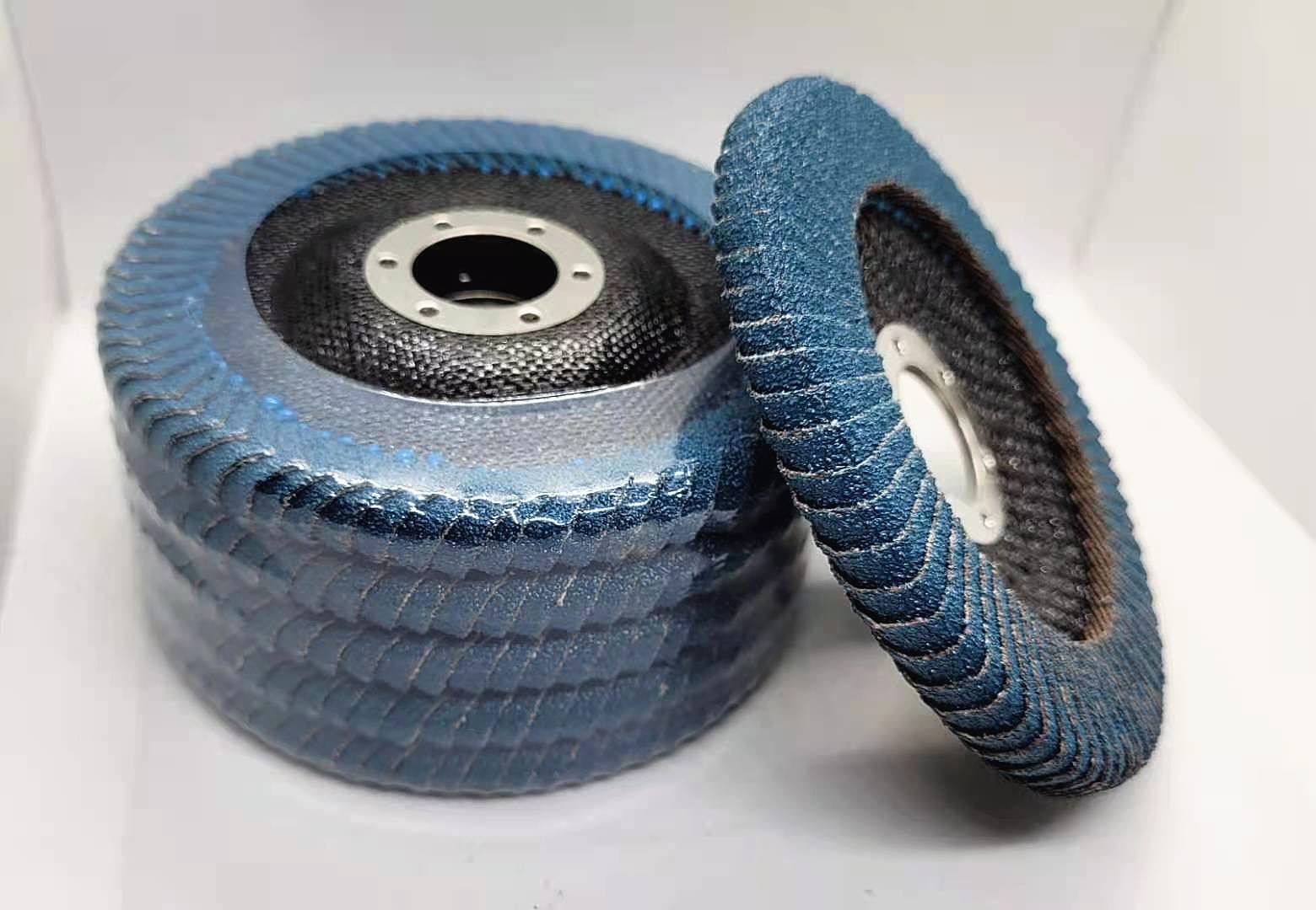 5 PACK 4-1/2" x 7/8" Curved Edge Zirconia Flap Discs