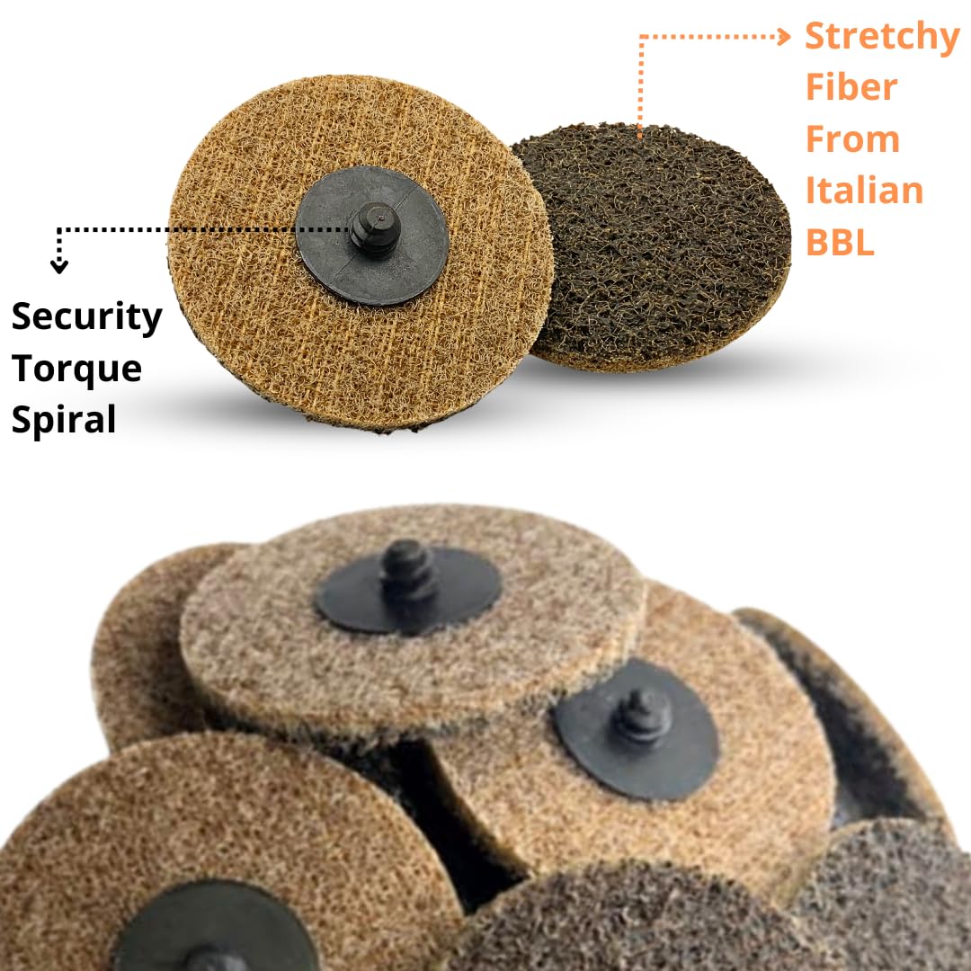 25 PACK 3" Mini Coarse Surface Conditioning Disc
