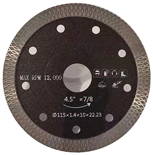 4-1/2" Wave Diamond Saw Blade for Tile, Granite & Marble
