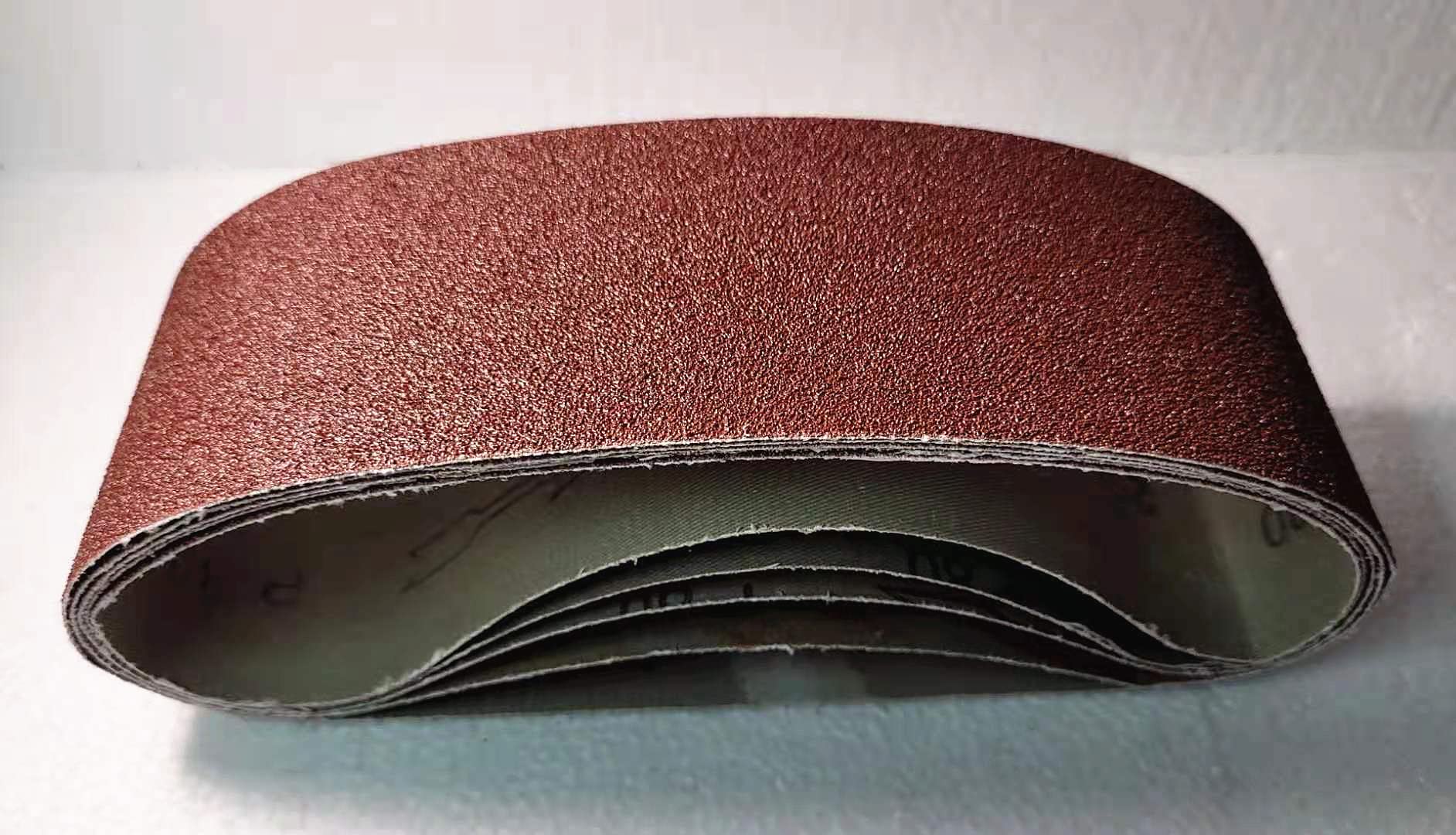 5 PACK 3" x 21" Aluminum Oxide Sanding Belts for Belt Sanders