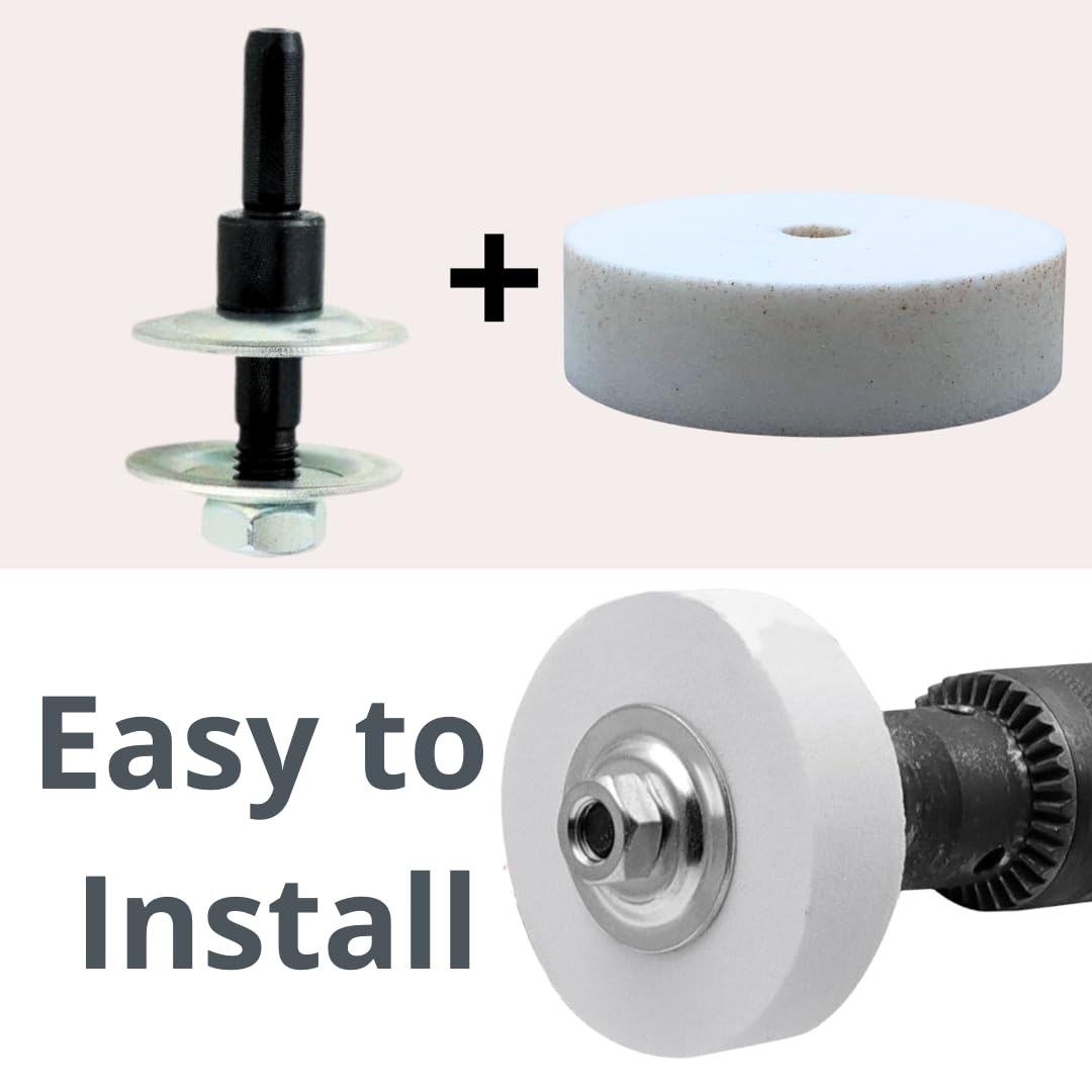 1 unidad - Muela de rectificar rotativa de 3"