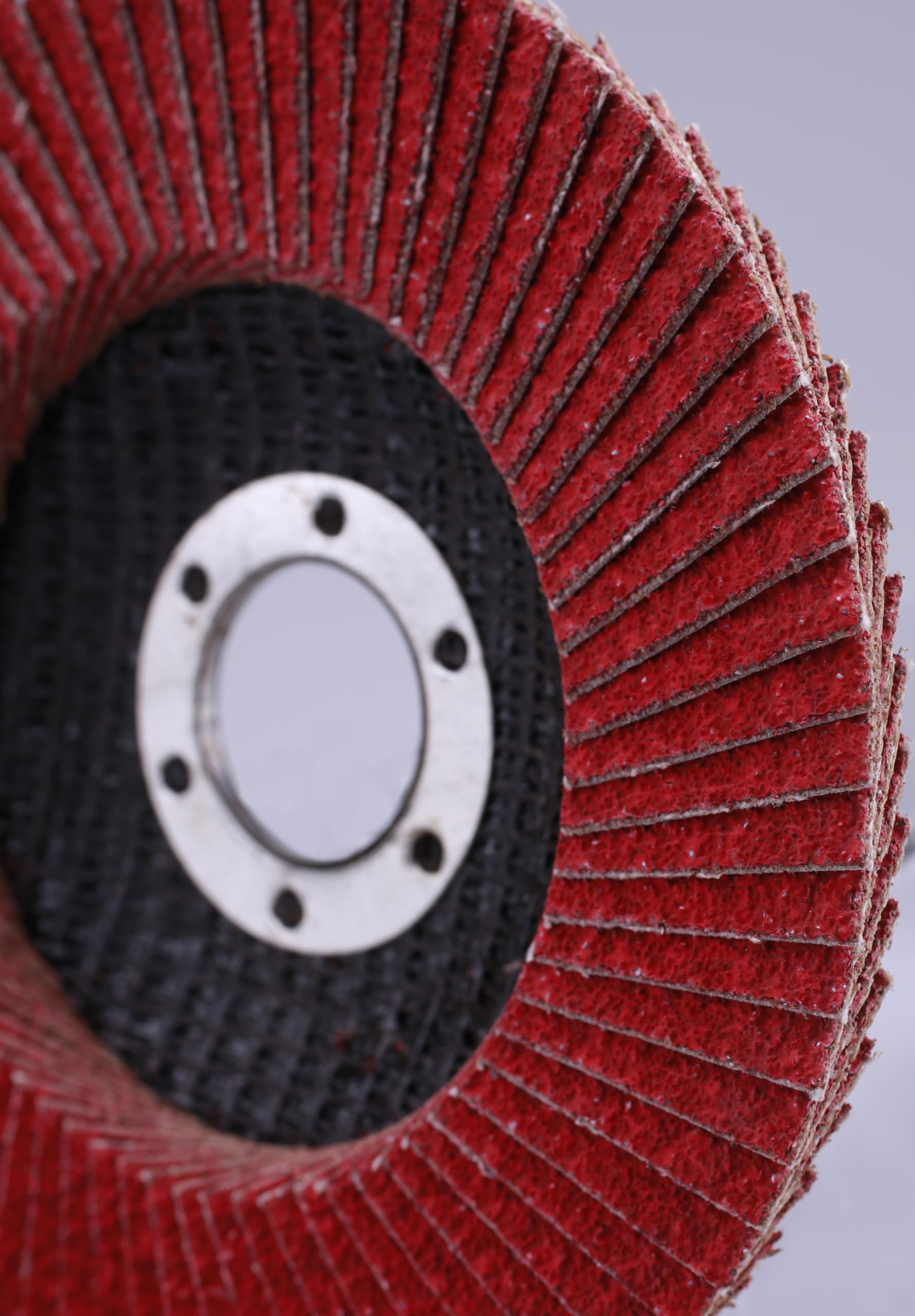 10 PACK 4-1/2" x 7/8" Ceramic Grain Flap Sanding Discs, 60 Grit