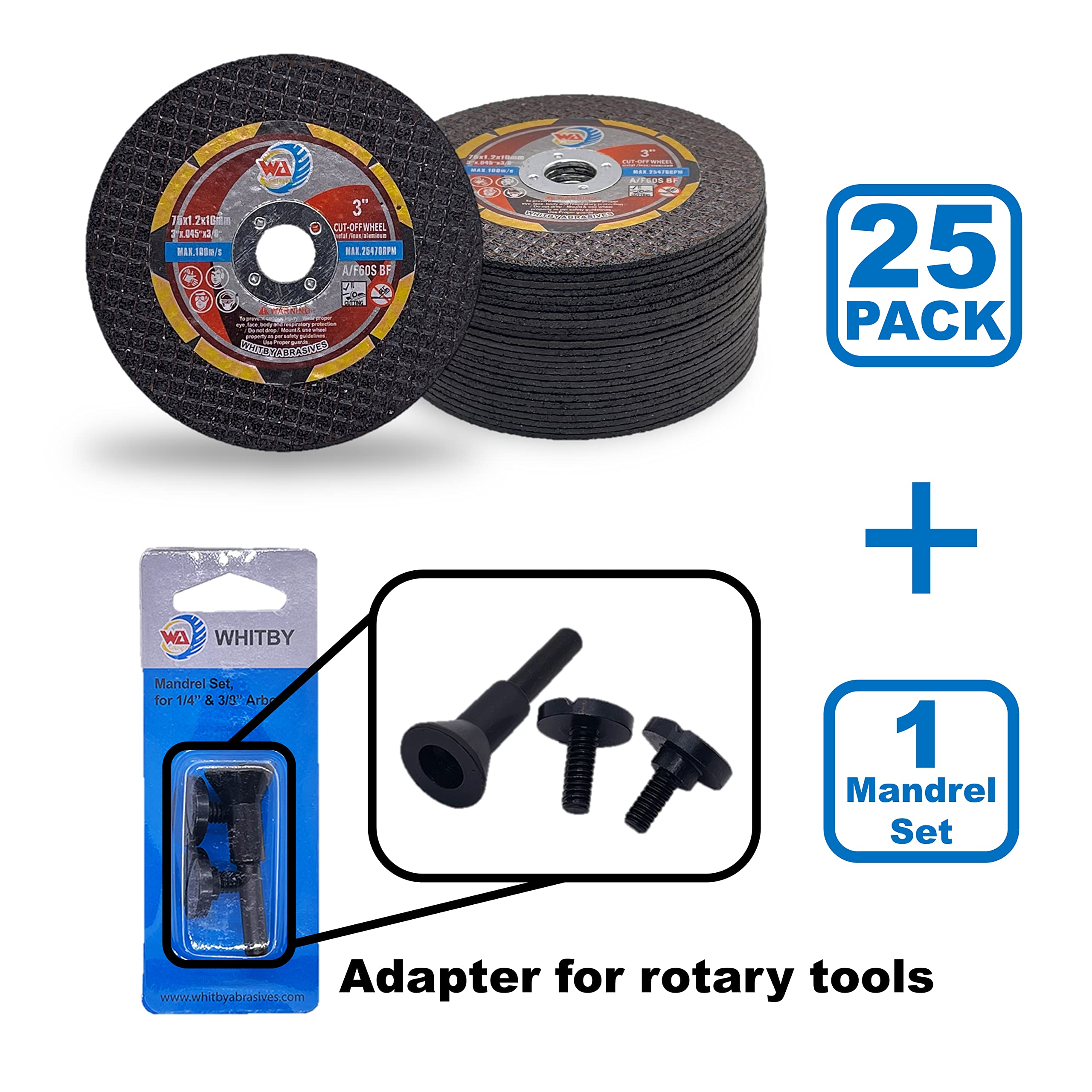 Thin Cut Off Disc for Die Grinder – Metal, Steel, Stainless & Wood Cutting Wheel