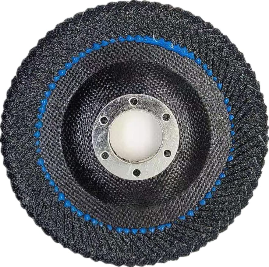 5 PACK 4-1/2" x 7/8" Curved Edge Zirconia Flap Discs