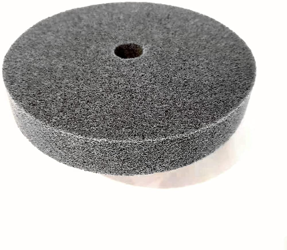 Rueda de pulido y esmerilado de fibra de nailon para banco 6"x1"x18mm, 7P